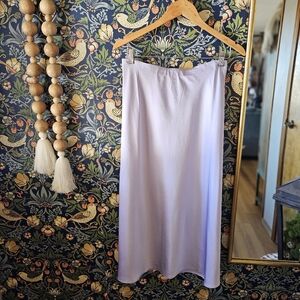 J. Crew Satin Maxi Skirt